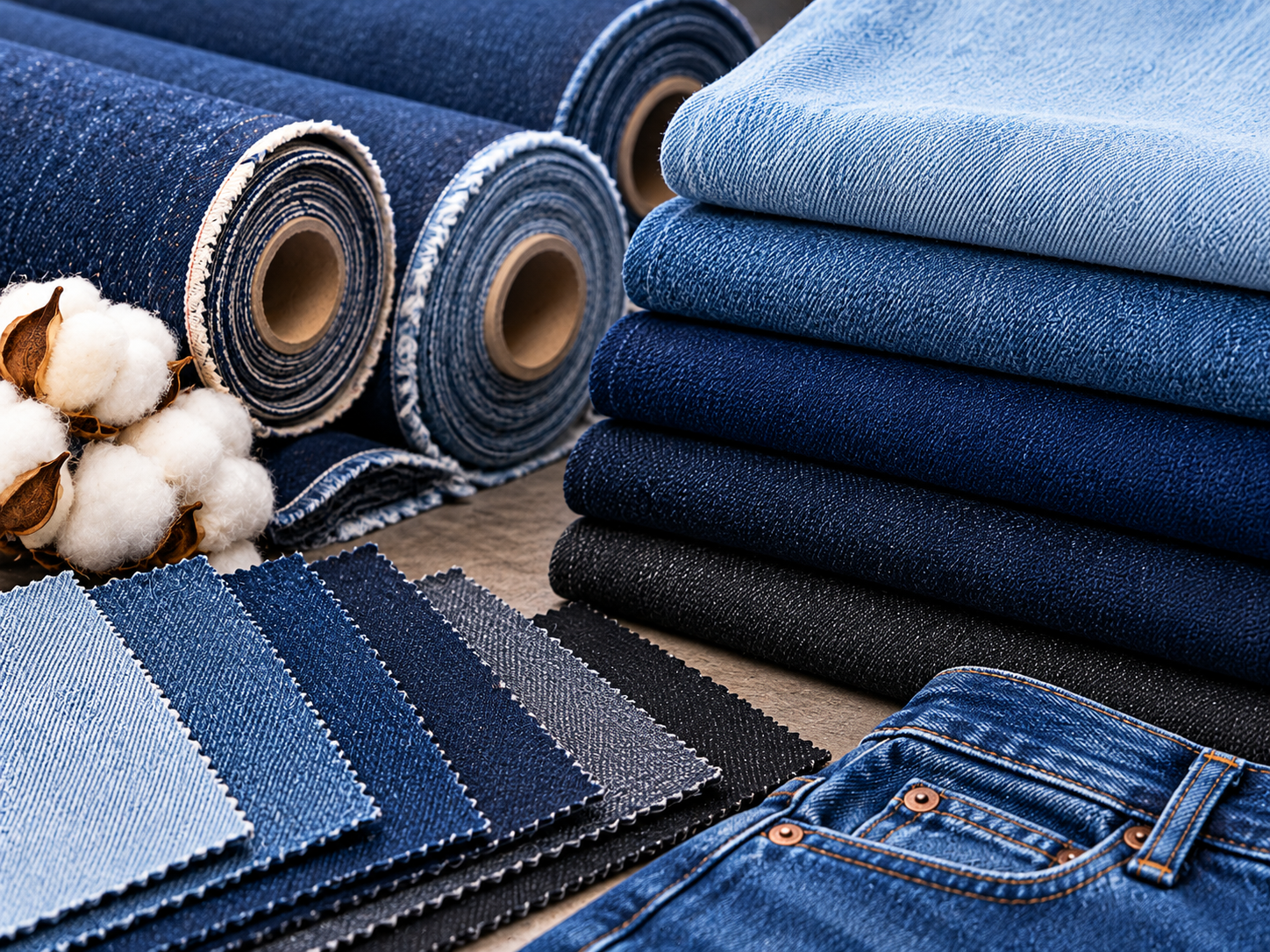 Premium-Denimstoff