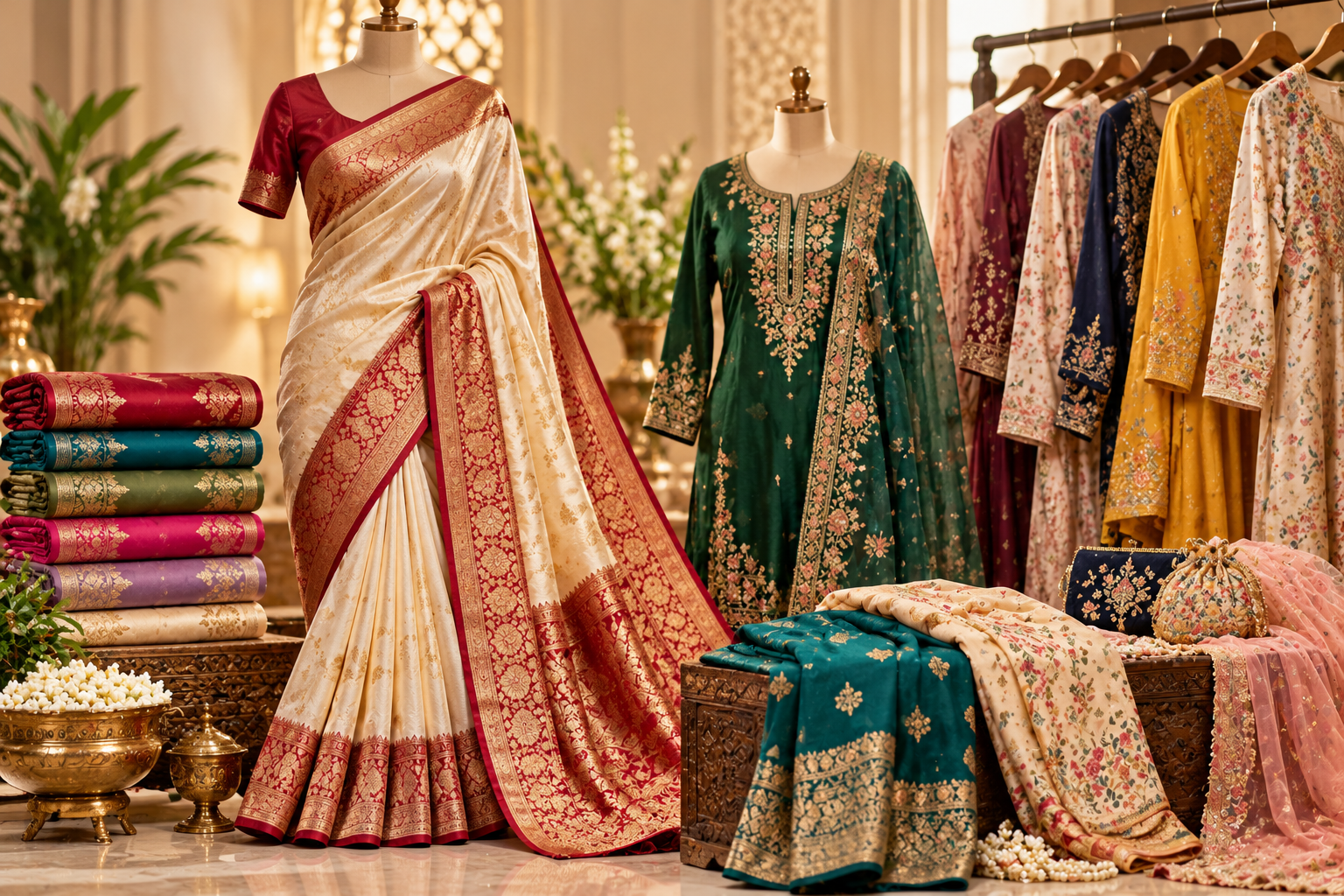 Sarees & Traditional Wear