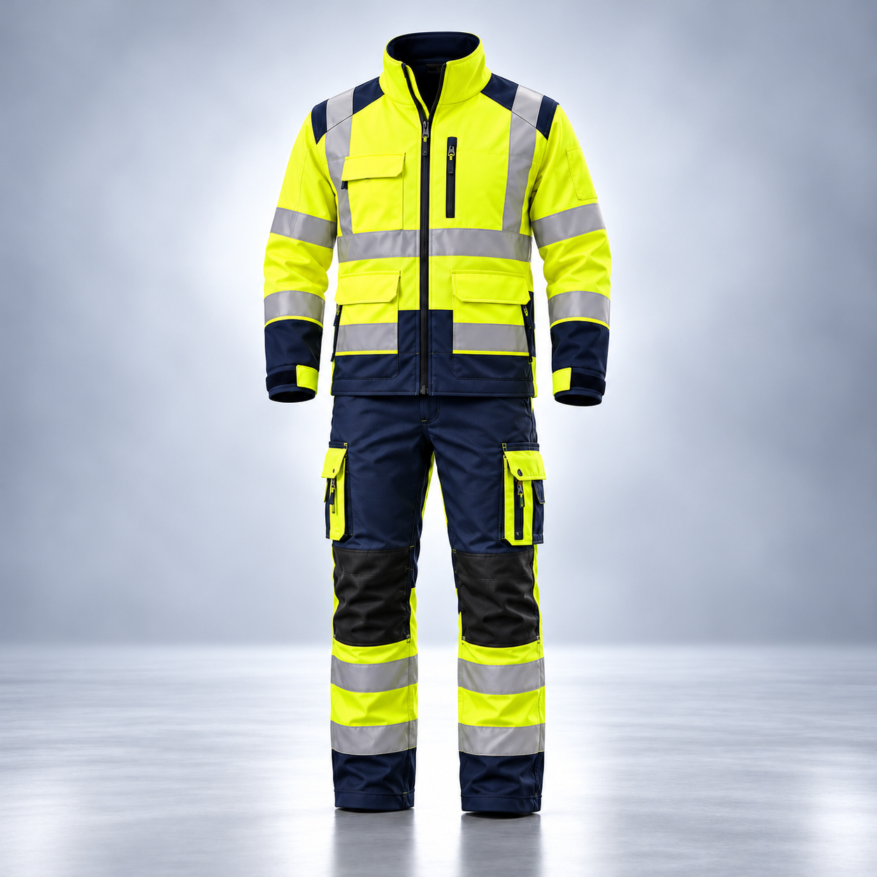 Vêtements de Travail Haute Visibilité – Veste et Pantalon Réfléchissants thumbnail 2