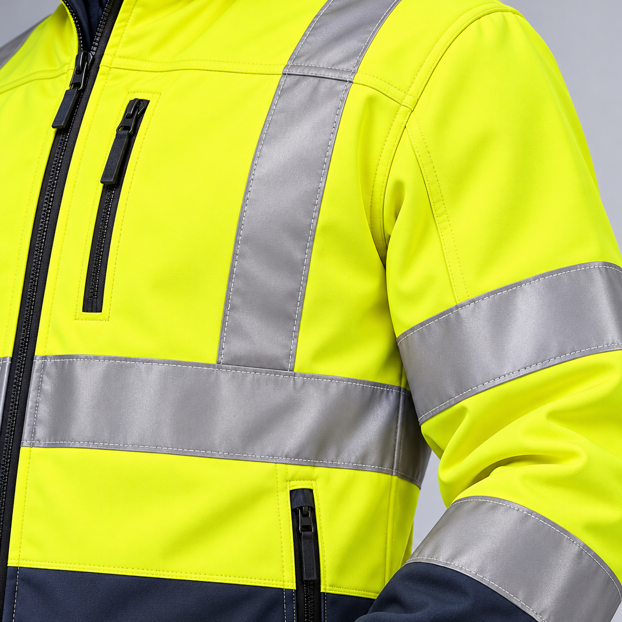 Vêtements de Travail Haute Visibilité – Veste et Pantalon Réfléchissants thumbnail 6