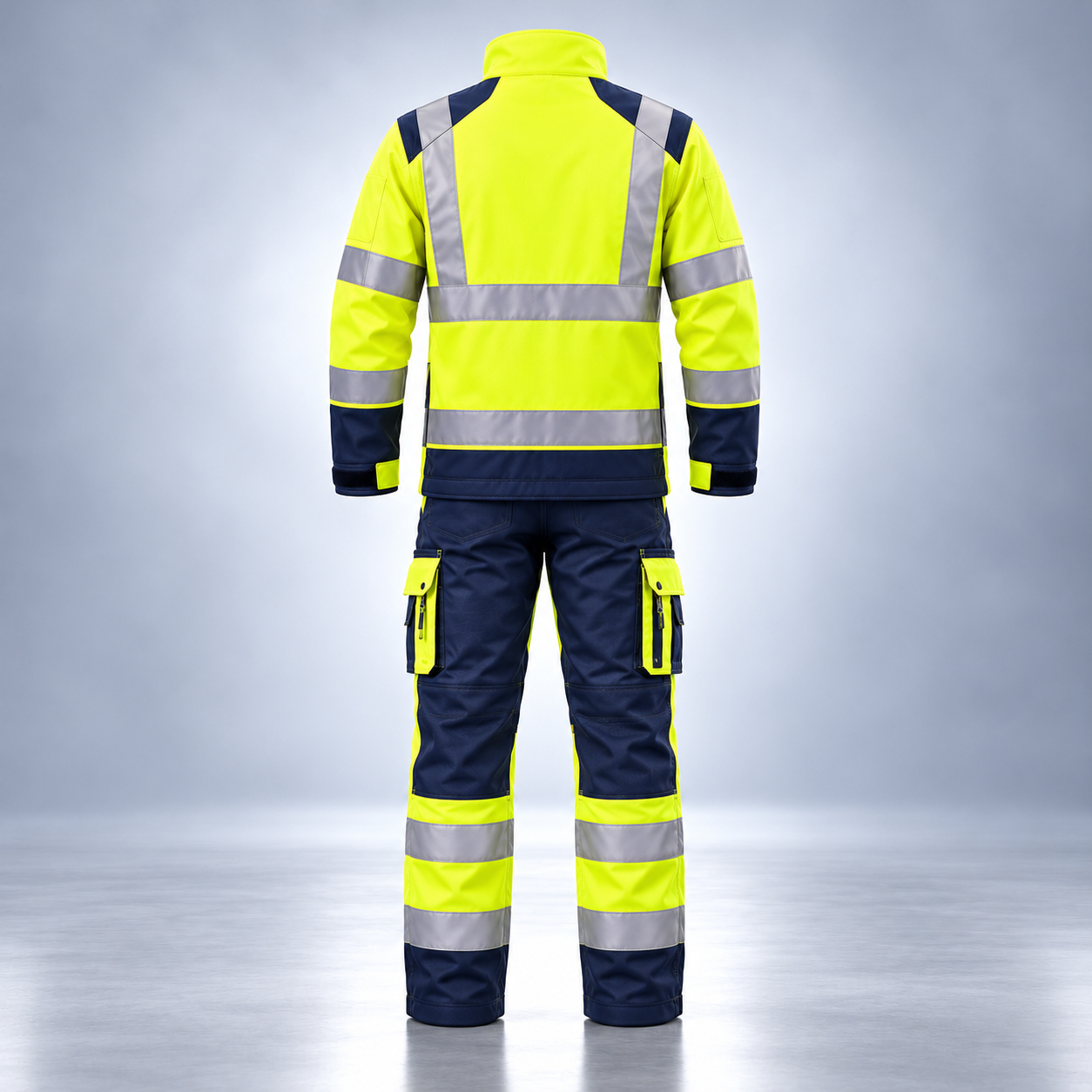 Vêtements de Travail Haute Visibilité – Veste et Pantalon Réfléchissants thumbnail 3