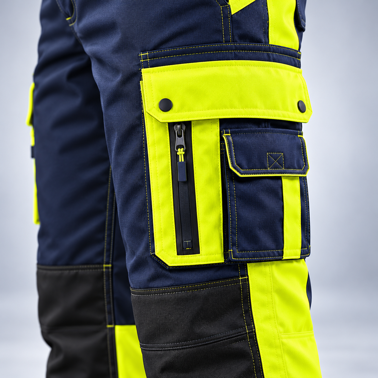 Vêtements de Travail Haute Visibilité – Veste et Pantalon Réfléchissants thumbnail 9
